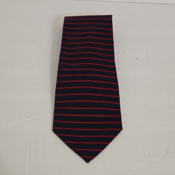 Gucci Other - Gucci Navy Blue and Red Striped Tie